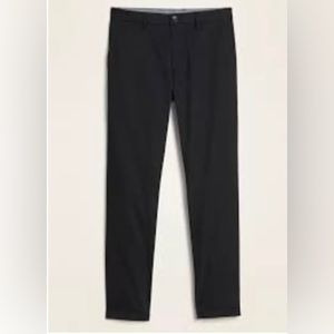 OLD NAVY Men's Black Dress Pants Size 38/30 Lived-In Chino Pants NWT